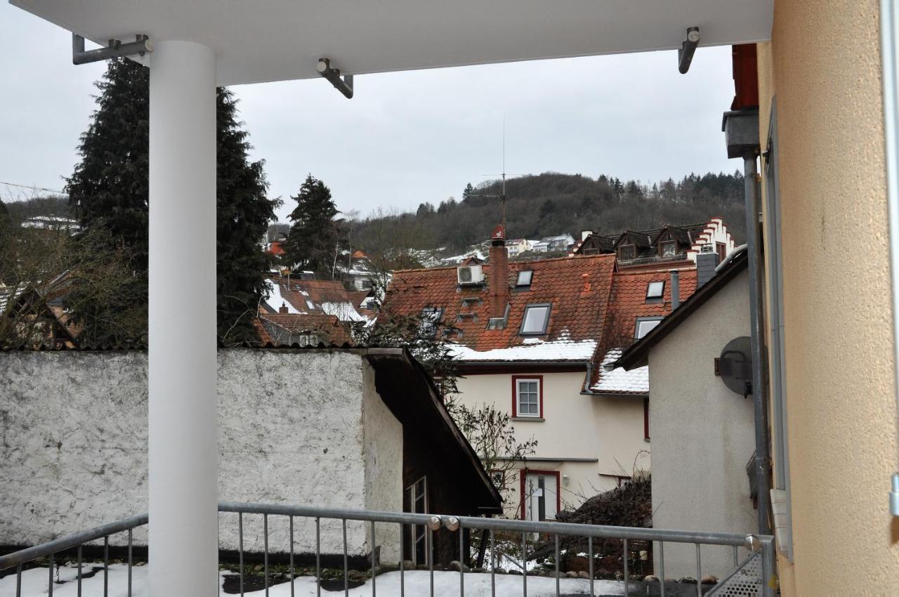 Apartmenthaus Am Zimmerplatz โฮฟไฮม์อัมเทานอส ภายนอก รูปภาพ